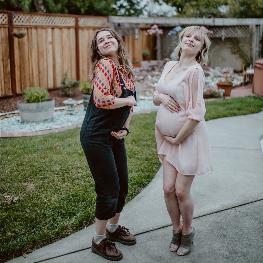 Light pink dress